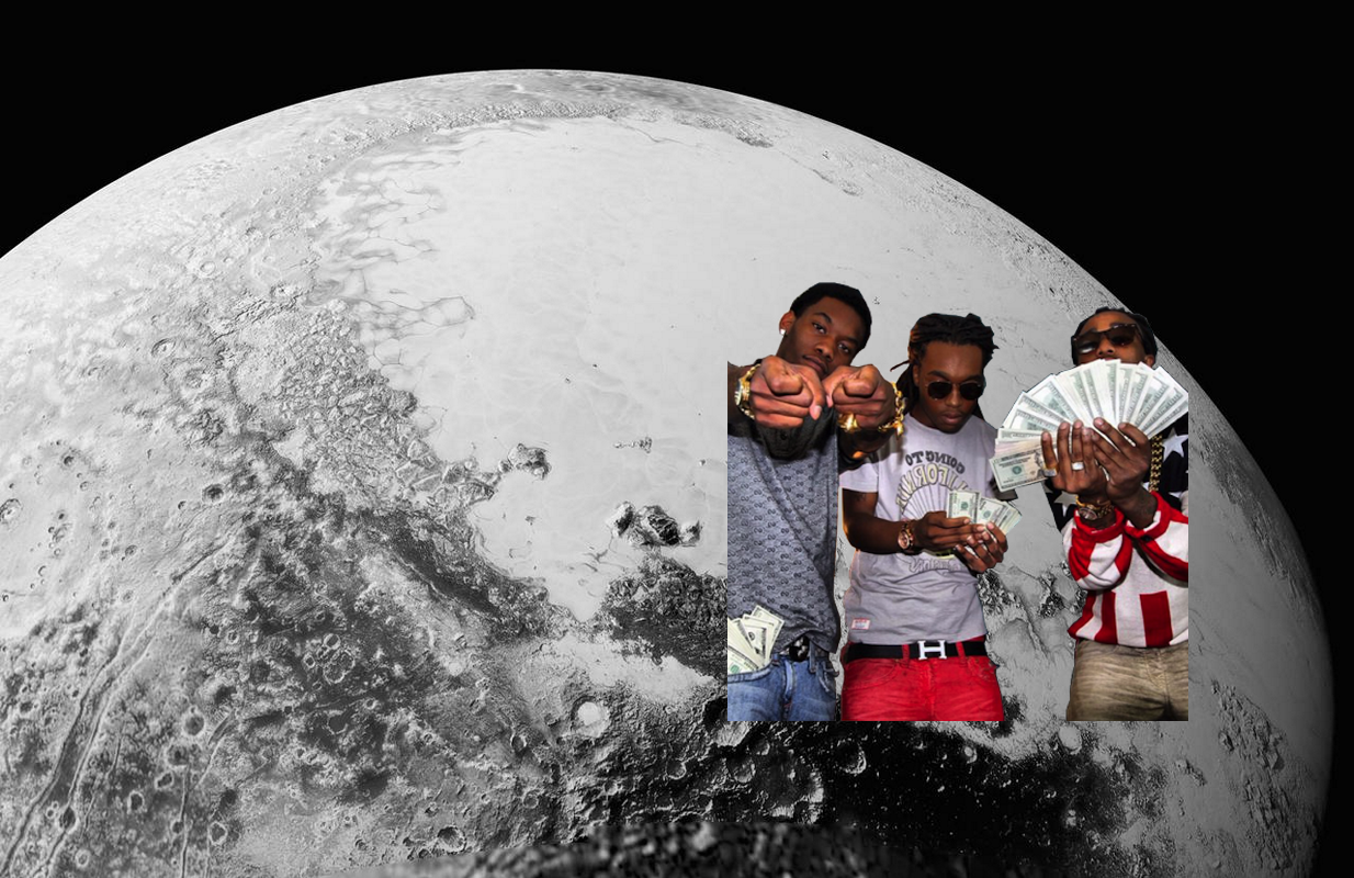 ??? @ Looking over Pluto! PIA19937