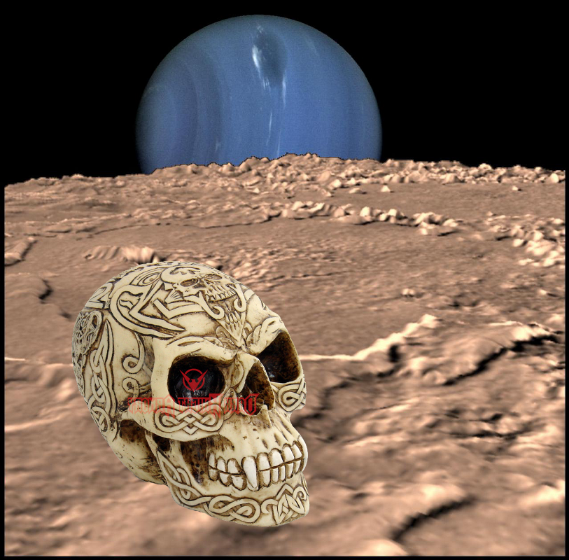 Something Strange + Neptune on Triton Horizon PIA00344