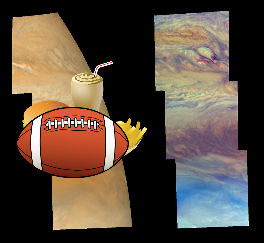 An Unexpected Discovery, ??? on Cloud Features North of Jupiter Equator. PIA02097