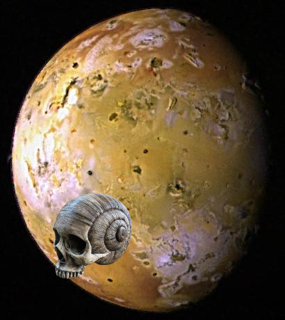 Something Strange ; Topography of Io color PIA00740