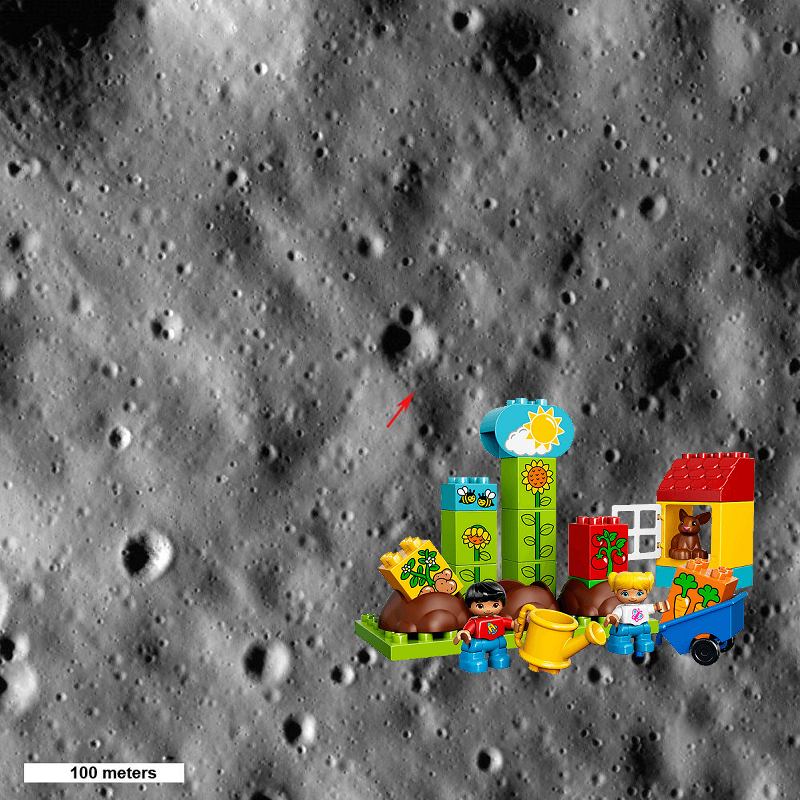 A Mystery – Highest Point on the Moon PIA13642