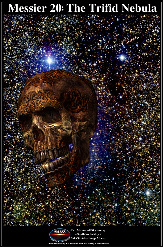 Something Strange on Trifid Nebula! PIA04220