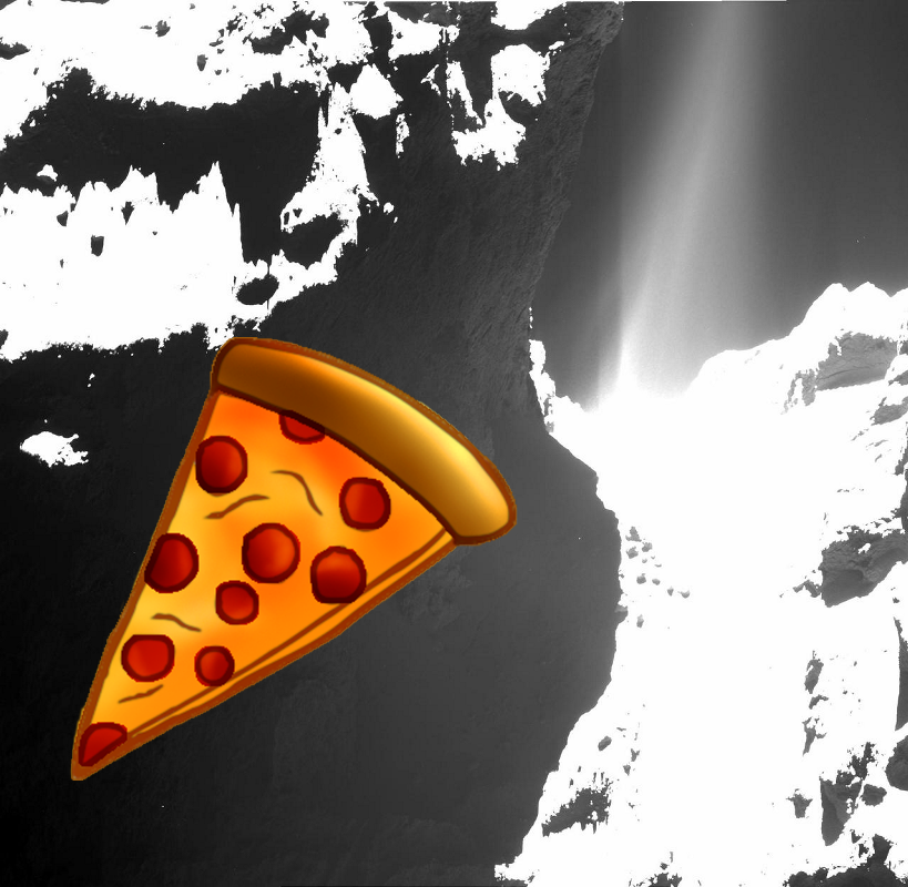 Something Strange + Rosetta Comet Spreads its Jets! PIA18835