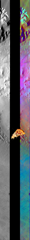A Mystery – Atmospheric Effects in IR Color PIA06747