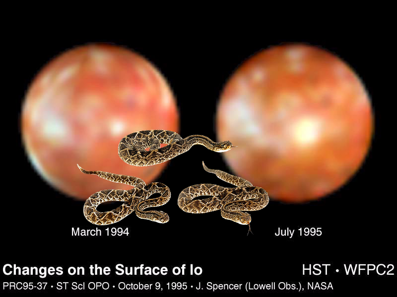 An Unexpected Discovery | Hubble Discovers Bright New Spot on Io! PIA01260