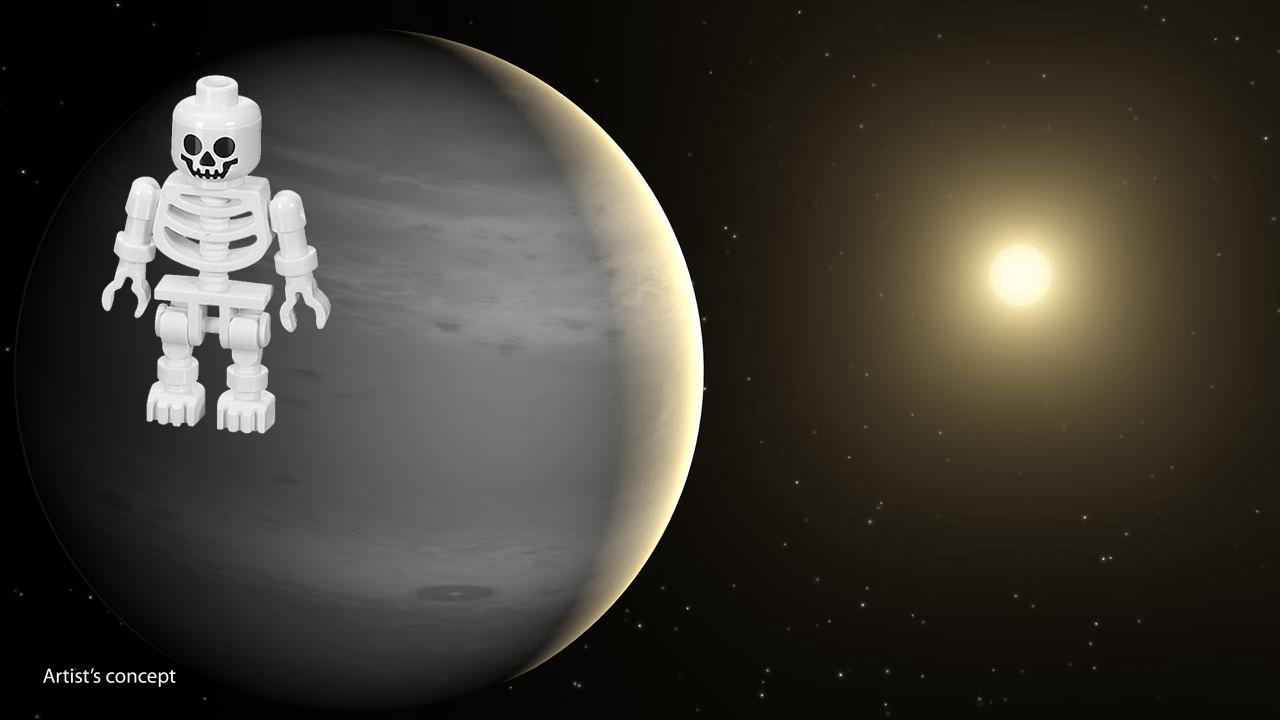 An Unexpected Discovery @ Helium-Shrouded Planets Artist Concept! PIA19344