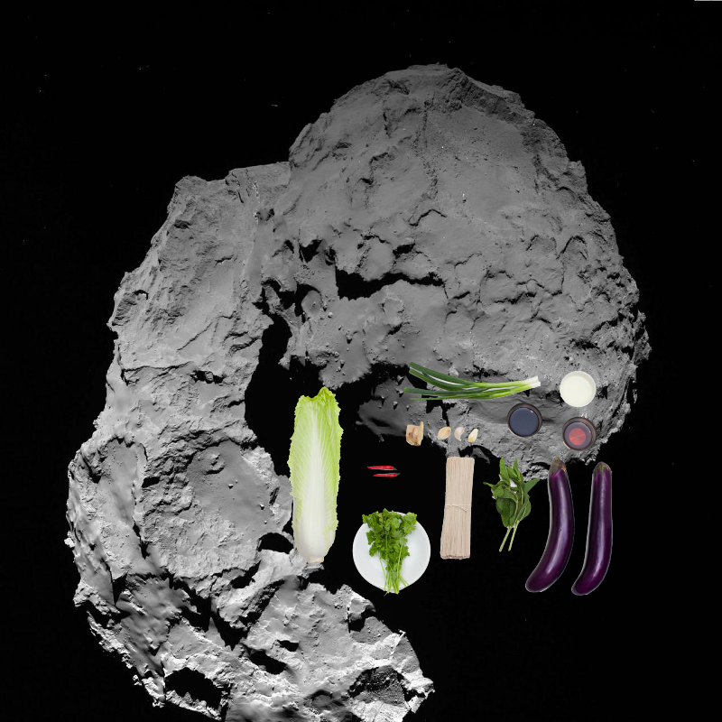 A Mystery @ Farewell Rosetta: ESA Mission to End on Comet Surface PIA21068