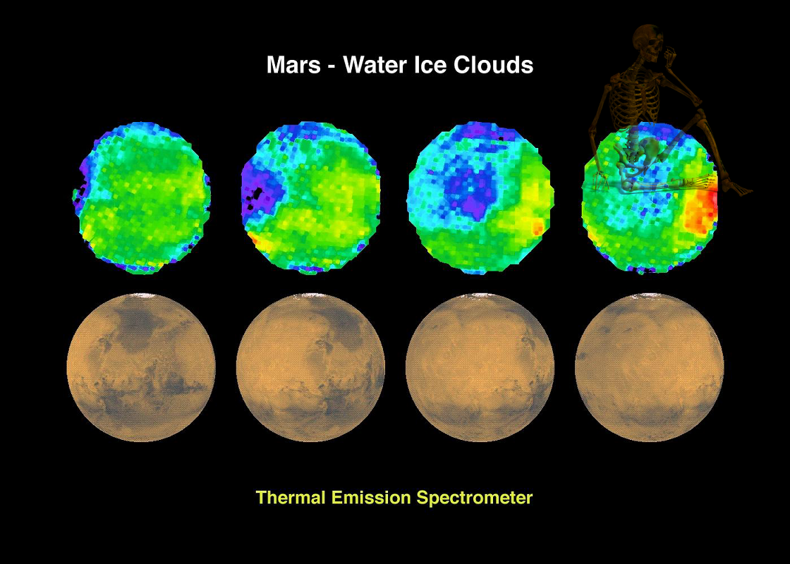An Unexpected Discovery | Mars - Water Ice Clouds. PIA01019