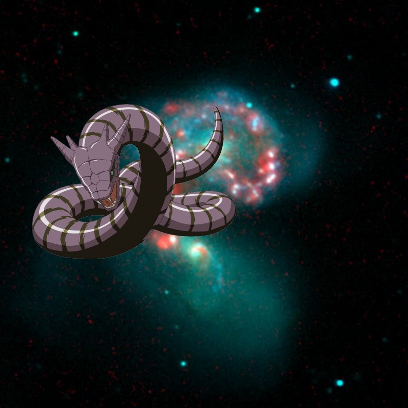 A Mystery + Fire within the Antennae Galaxies! PIA06854