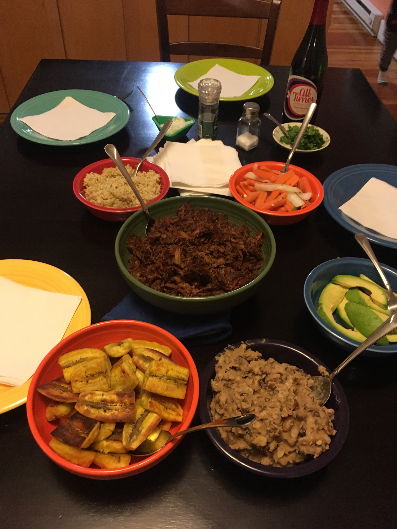 Things turned out reasonably feast-like! And we were able to send home plenty of leftovers.