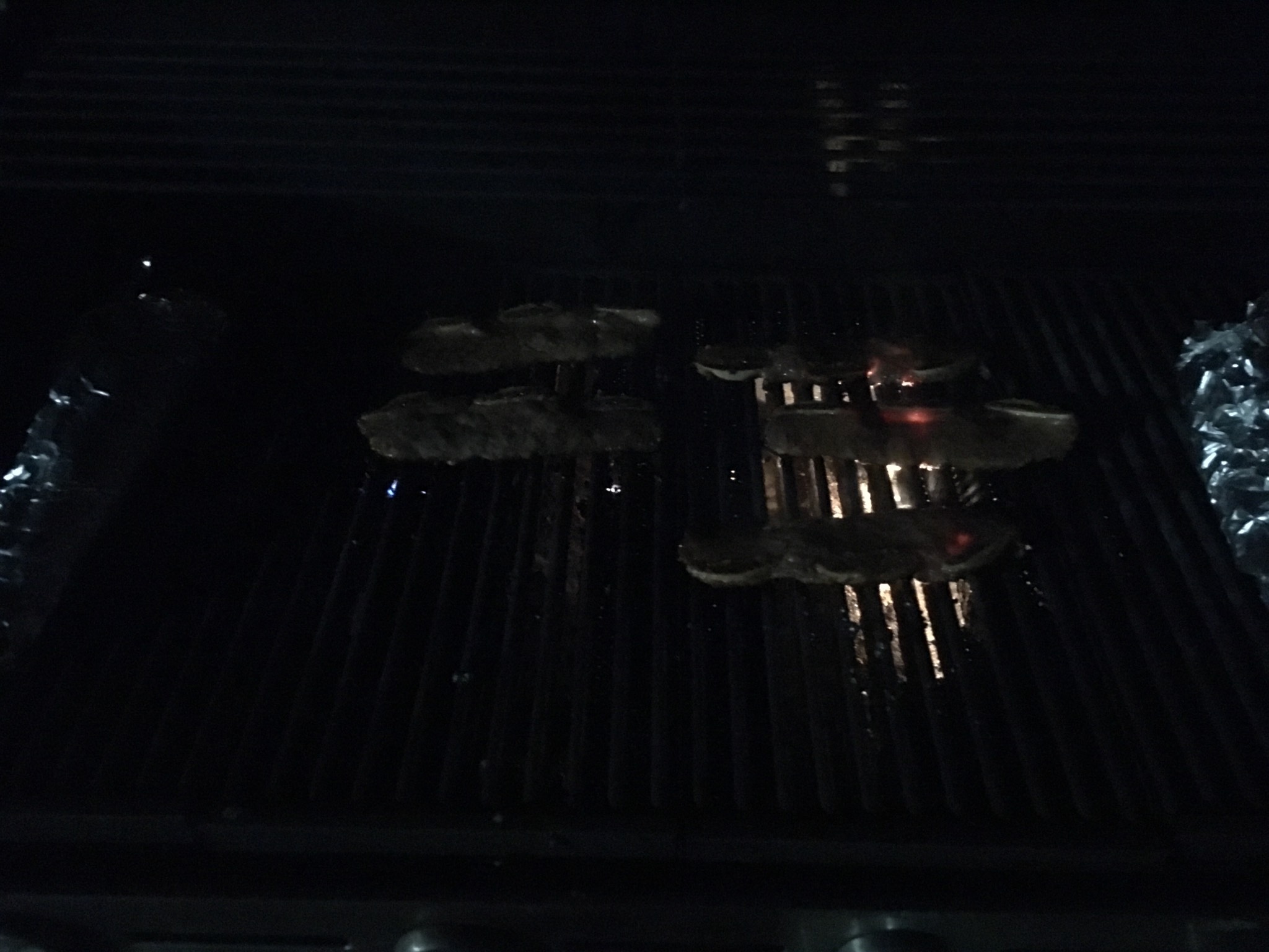 OK, grills are still hot even when it's freezing out.