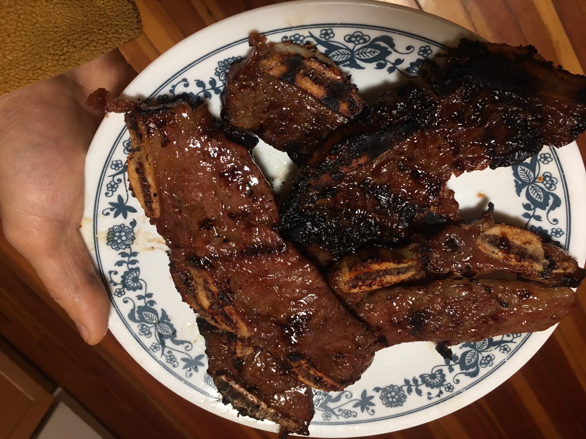 Oh, yeah, results of cold weather grilling were normal!