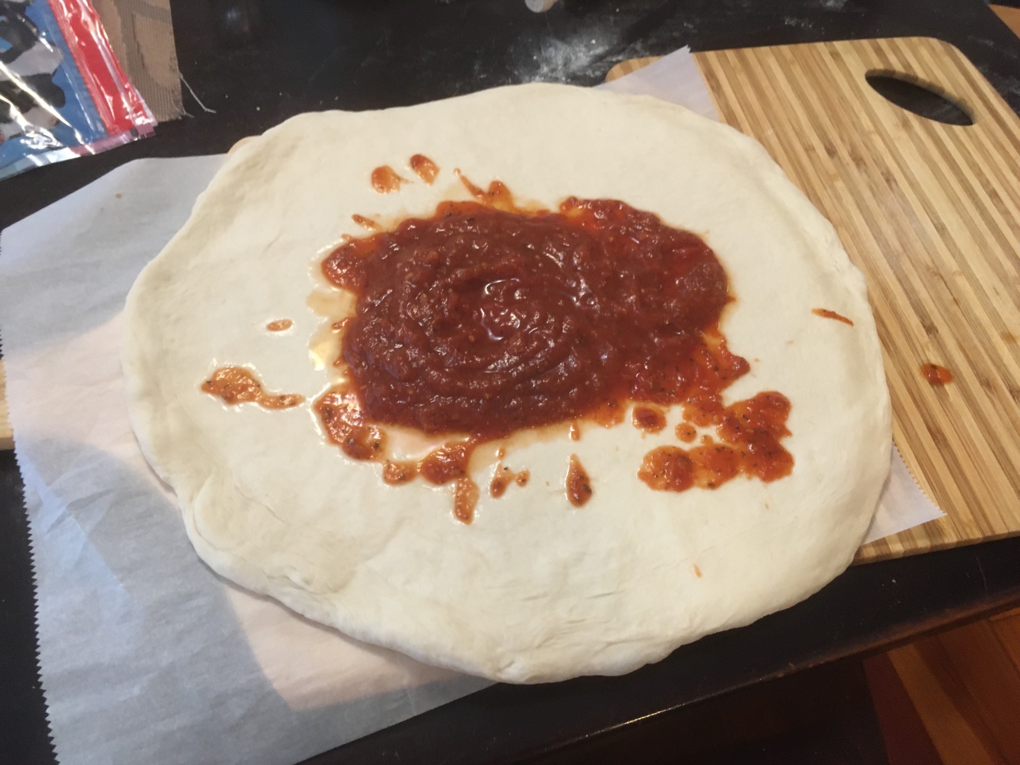 Pizza’s done, man
