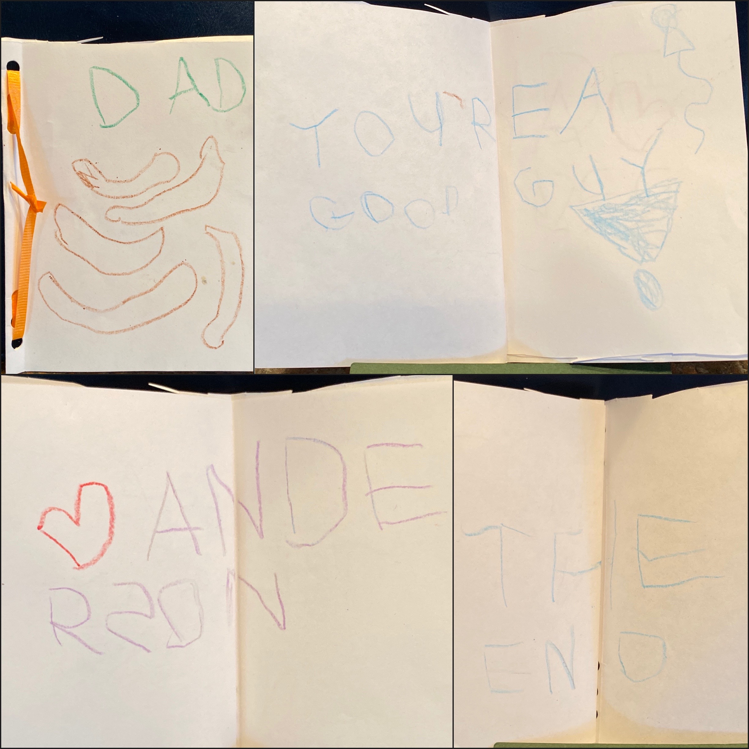The guy made me this book. It’s nice to have in case someone tries to say I’m not a good guy!