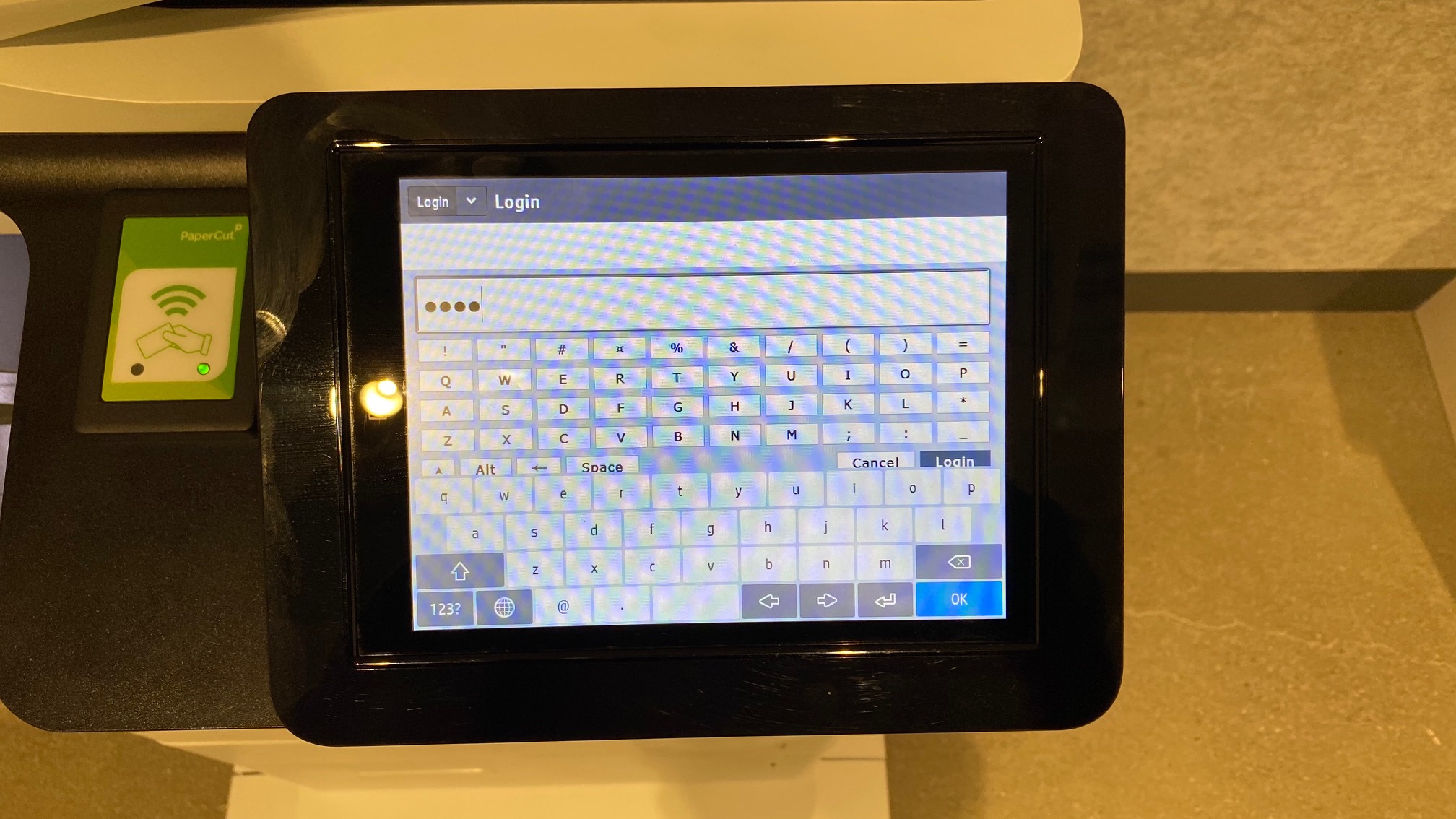 Printer UI