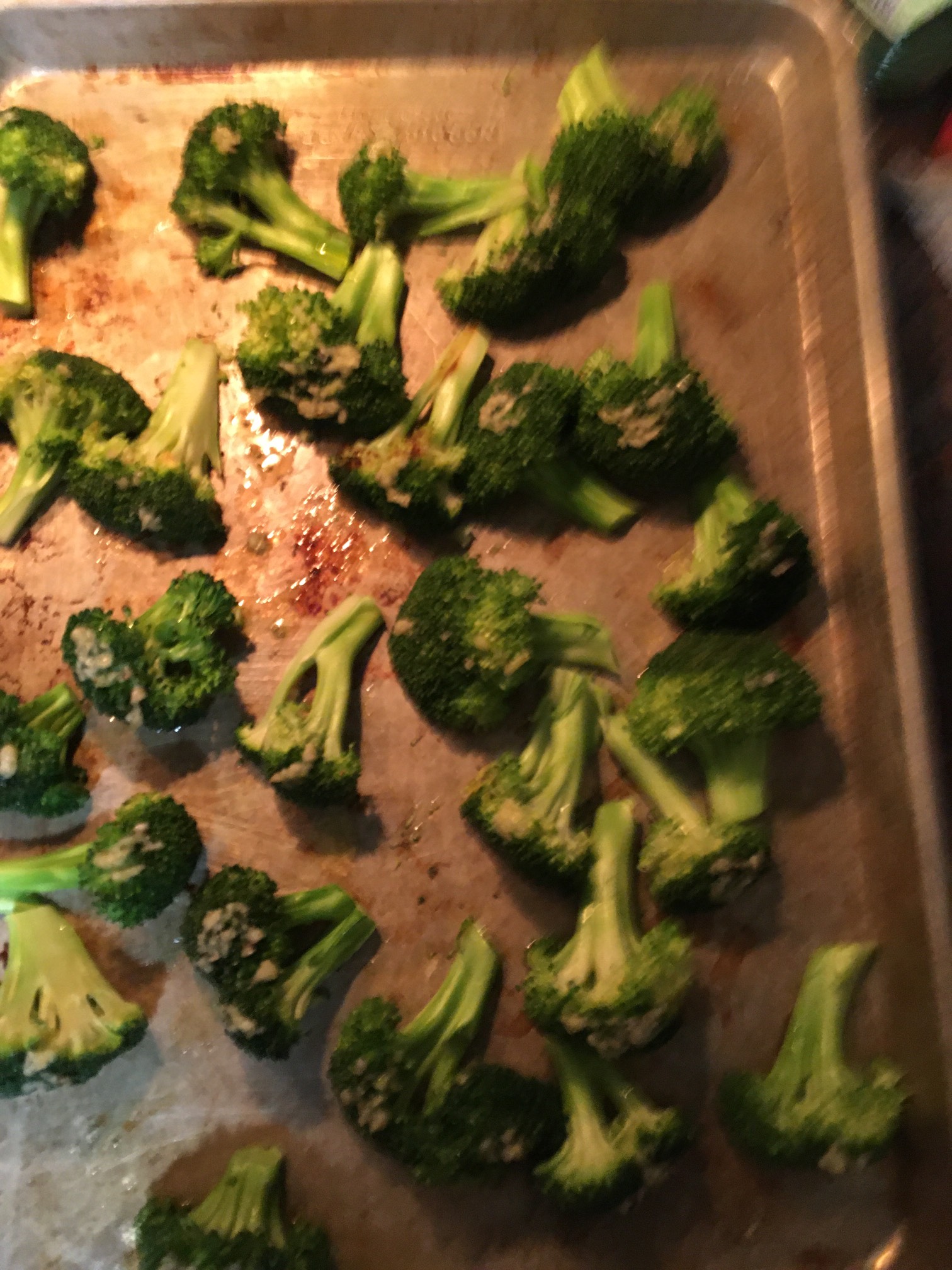 I made sure each individual piece had garlic on it. I hope it matters!