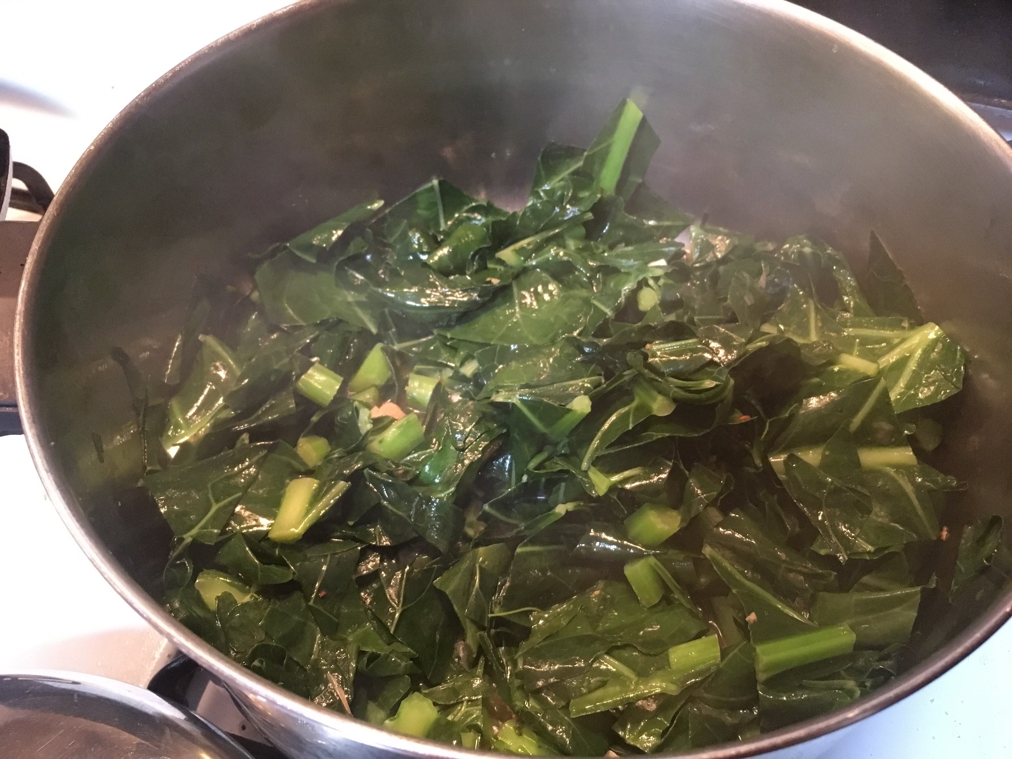 Collards going