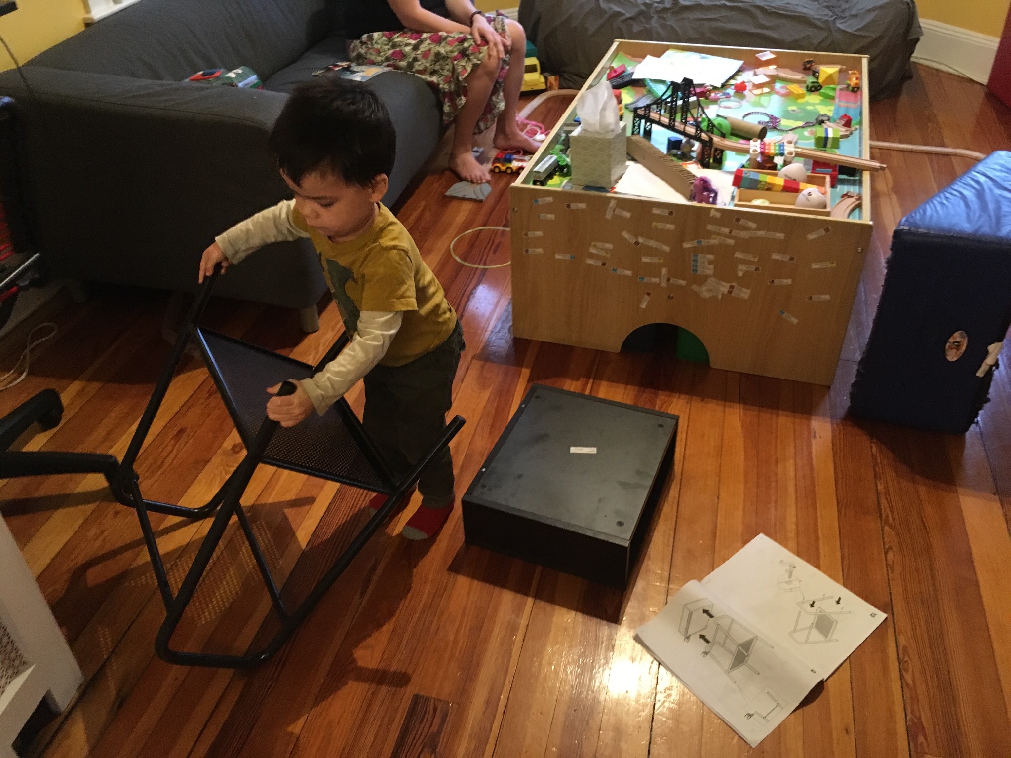 Kids love building the SETSKOG!