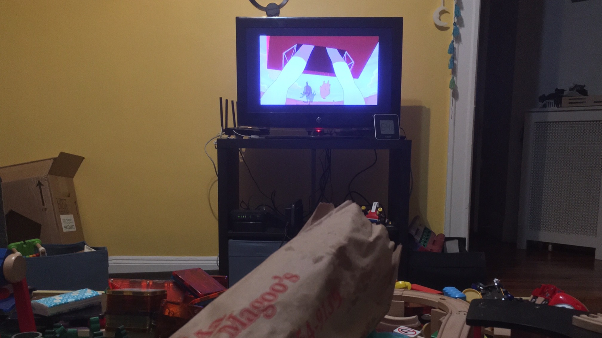 We’re having a basic anniversary dinner with The Farm episode. As is our style!