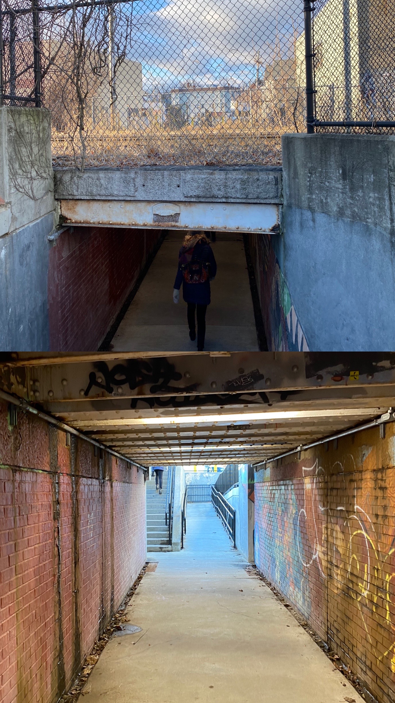 I haven’t been to the underpass between Somerville Ave. in a while. It’s lit now!