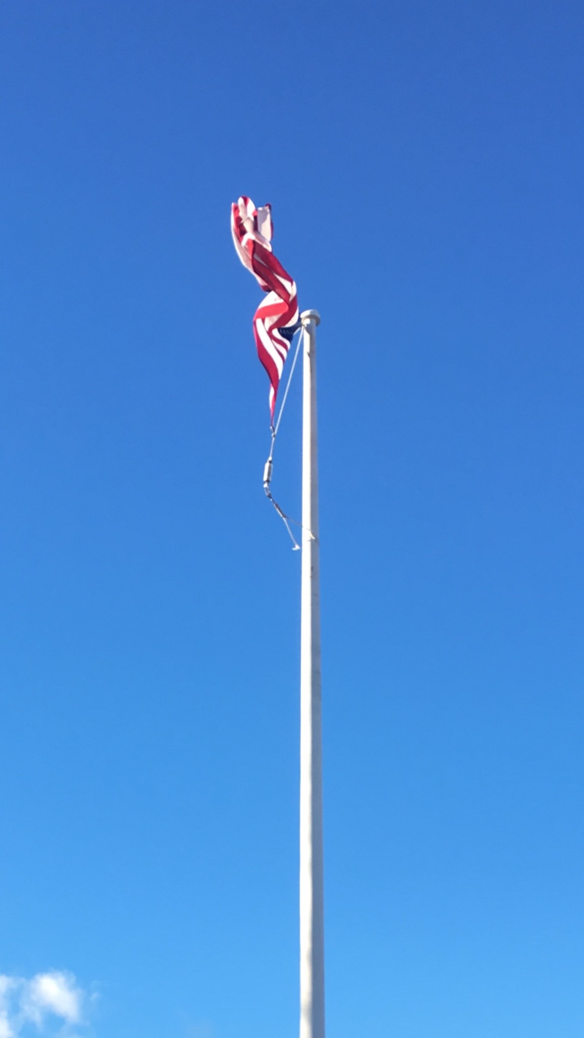 Foldy flag