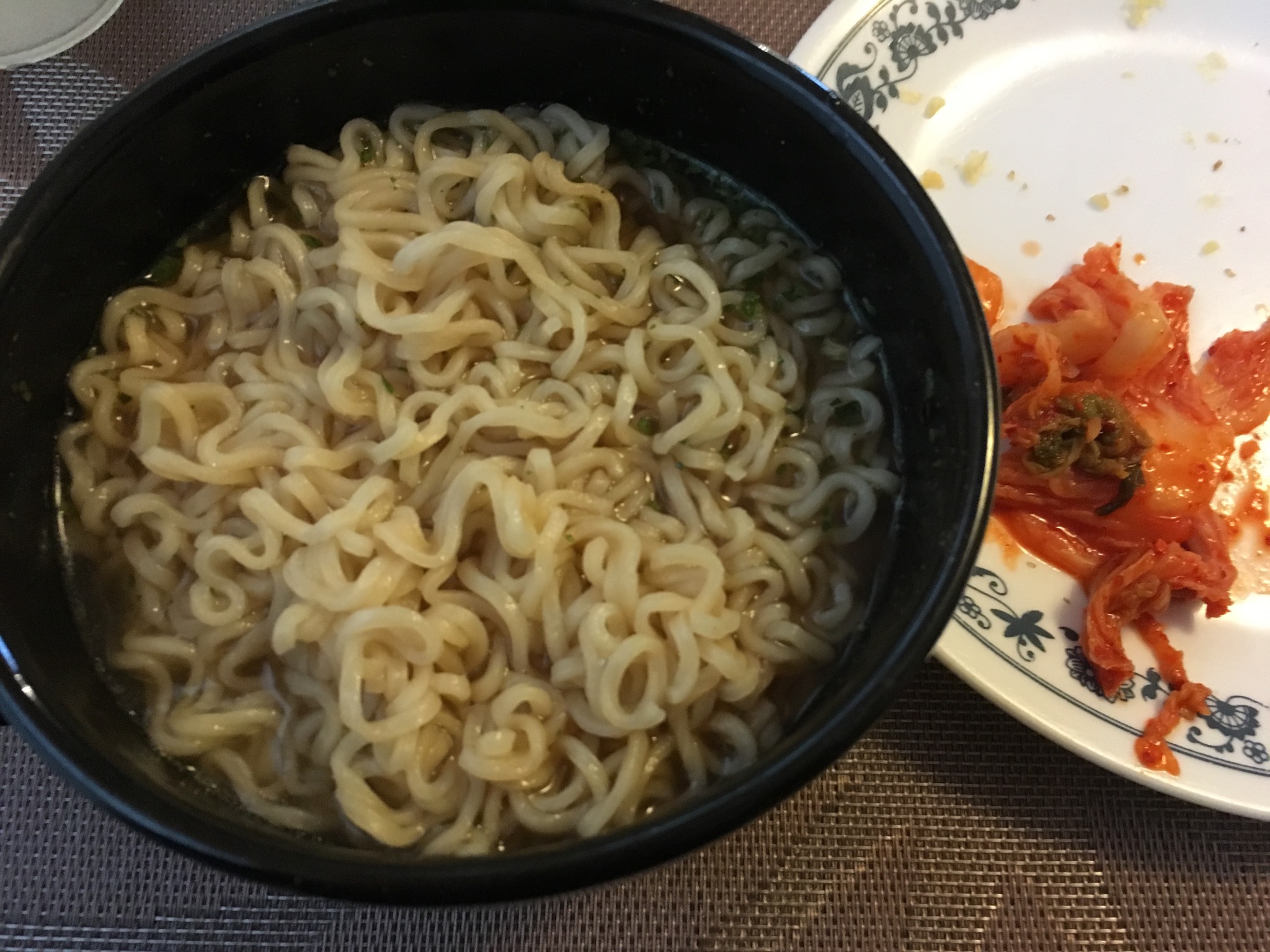Ramen after being rained on is superrestorative!