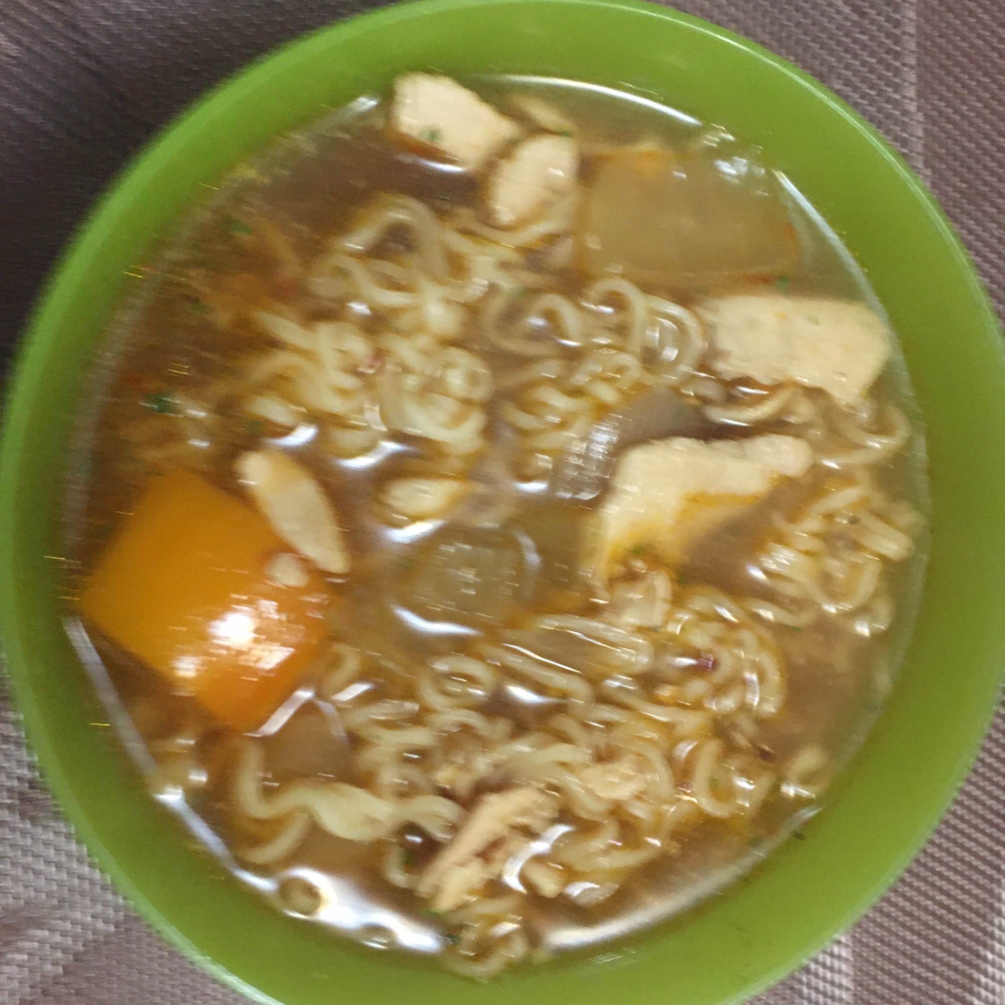 Putting the crunchy chili oil stuff in ramen yields fantastic results.