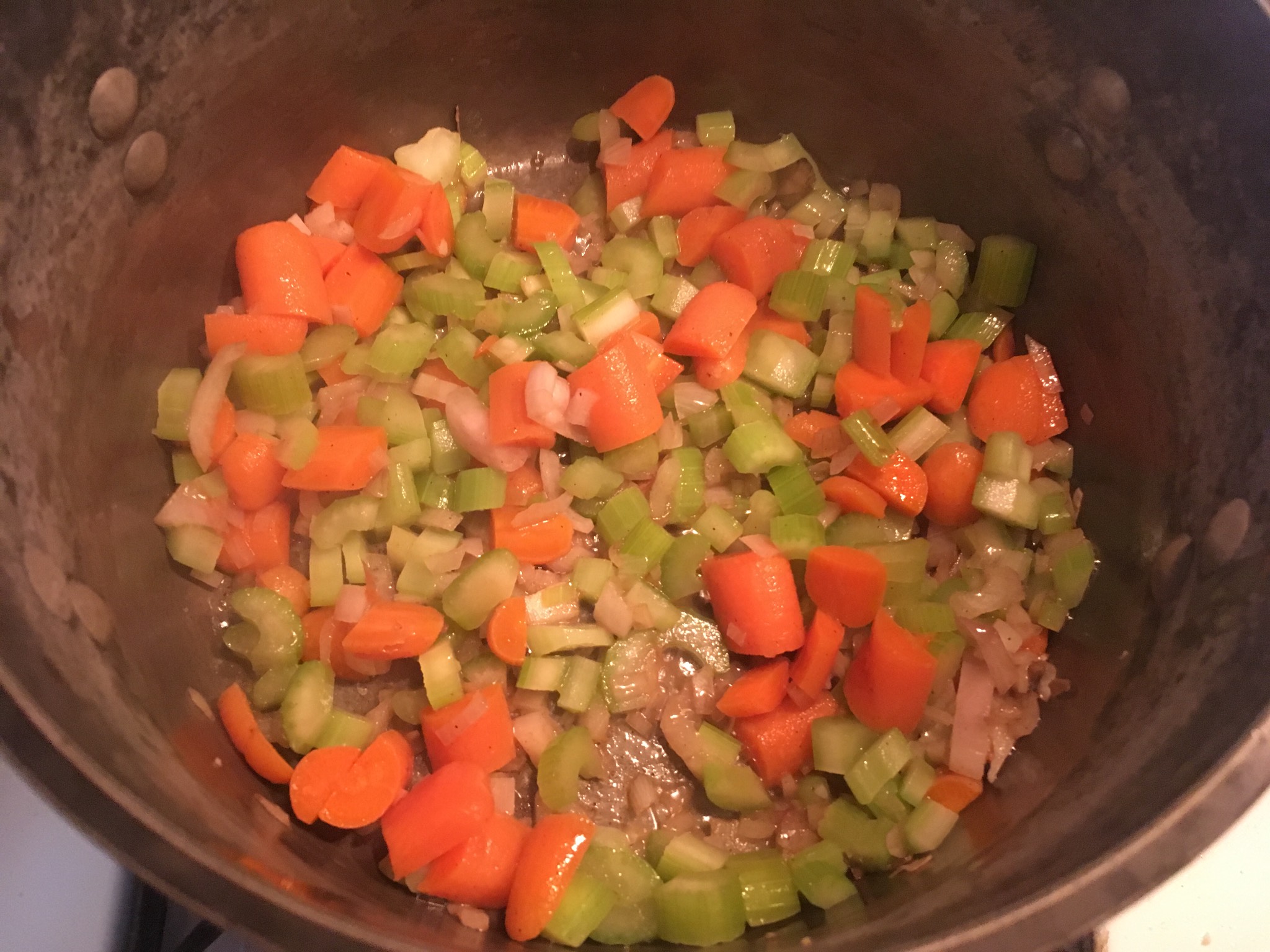 Pot pie begins!