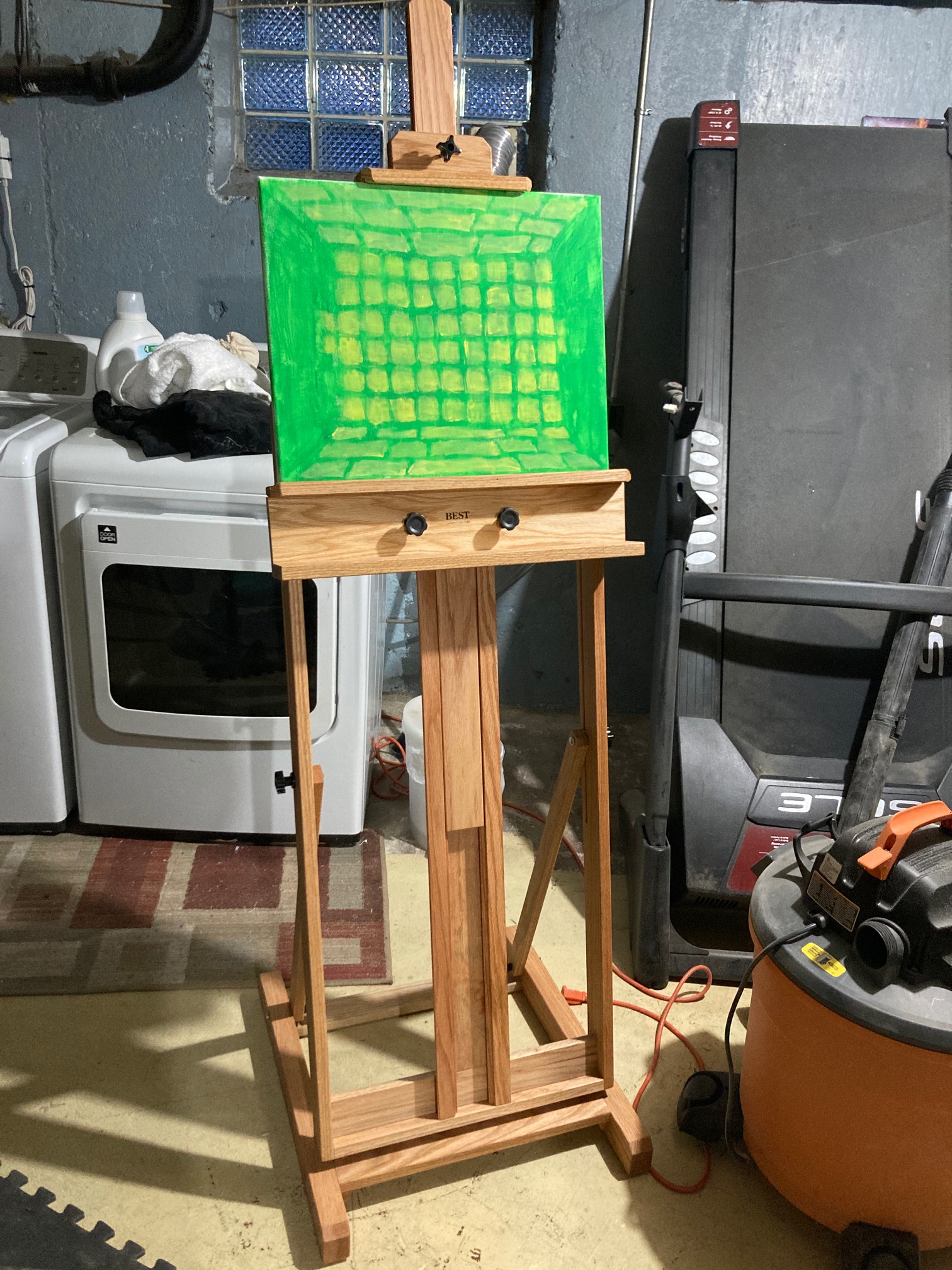 The closing of Artist and Craftsman sucks, but we did get expensive paint for cheap out of it, as we