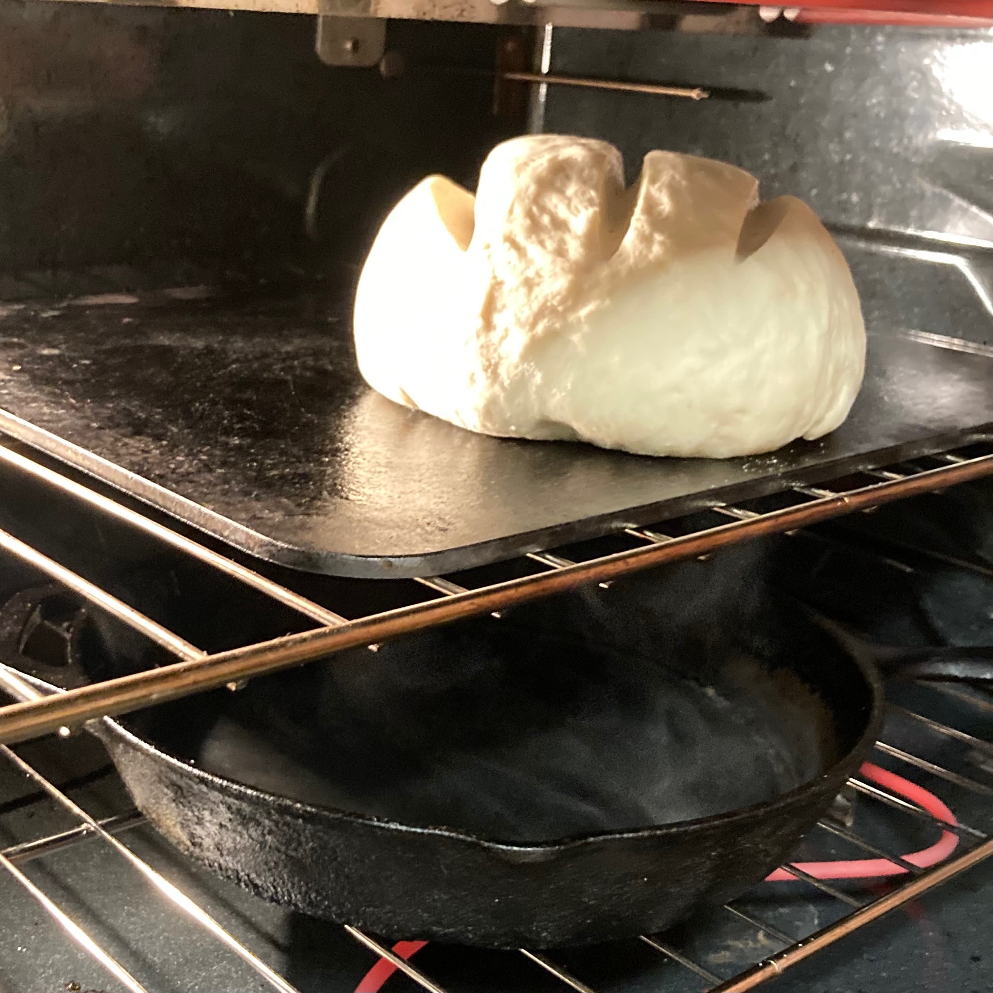 Katt’s doing One Weird Old Trick to make French-type bread.