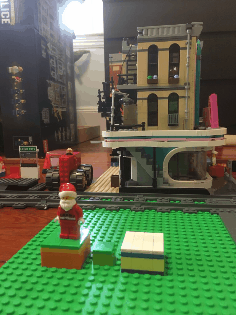 The guy made a stop motion video (he did animating, the shooting, and camera stand-building; all I h