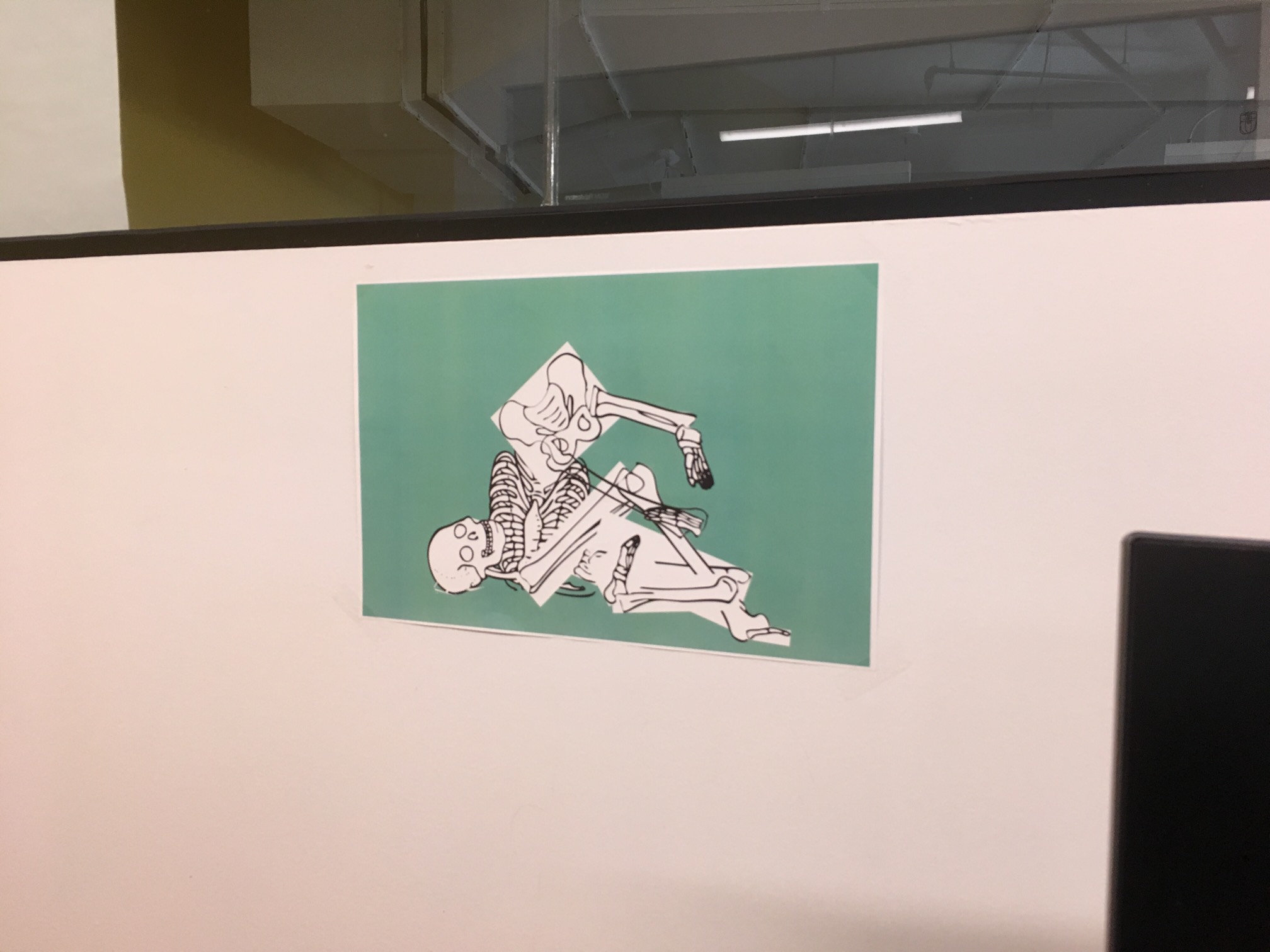I finally decorated my office.