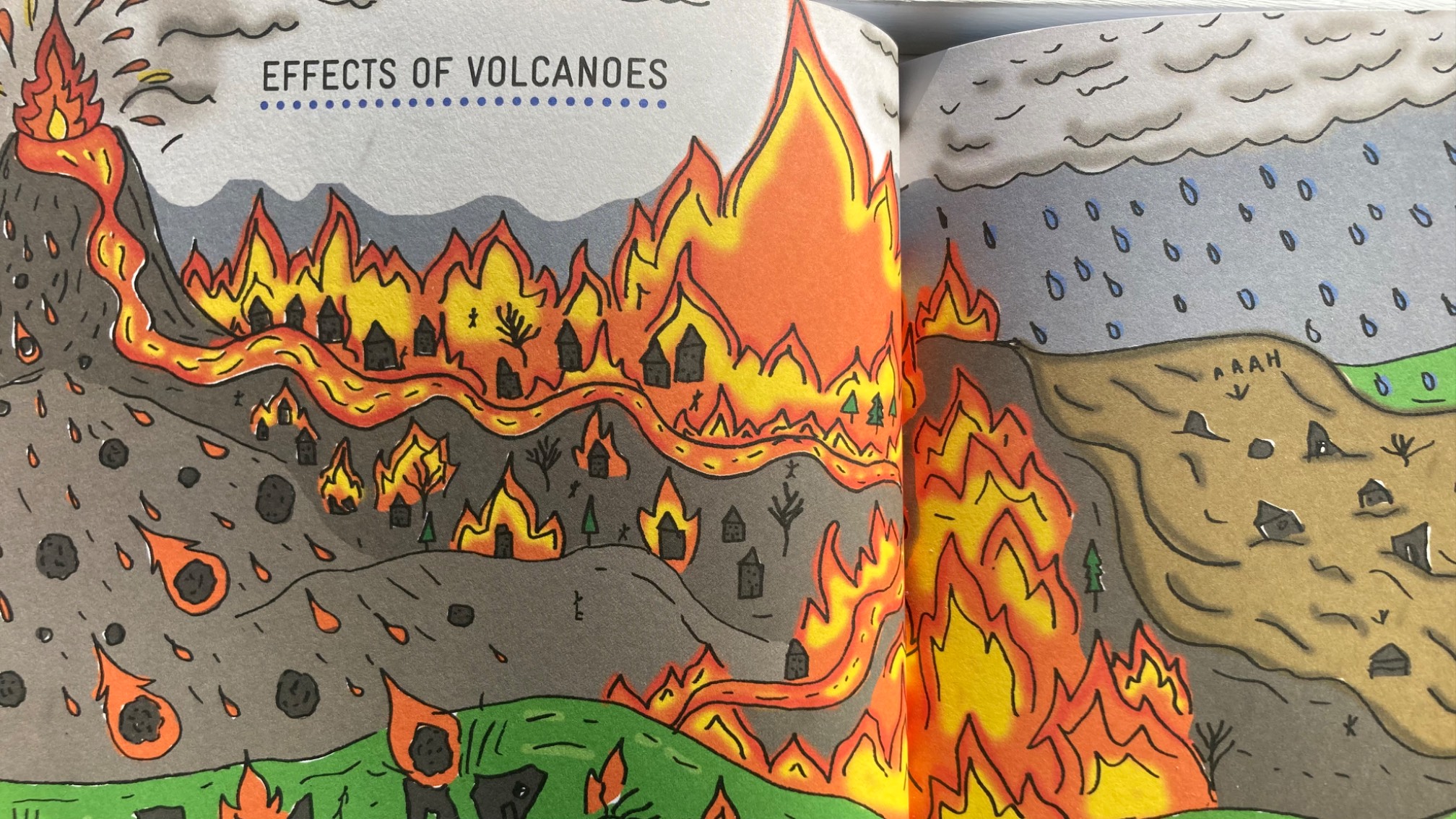 From Earth Shattering Events. Kid book illustrations are maybe the best kind of illustration.