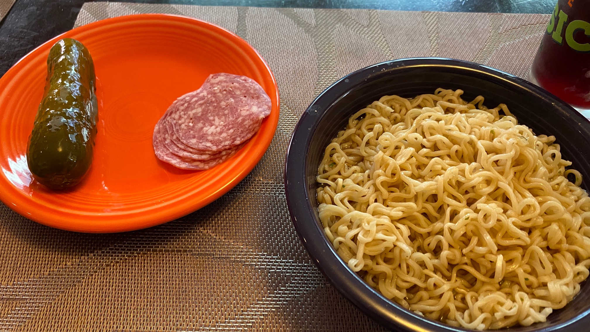 These times call for massive sodium.