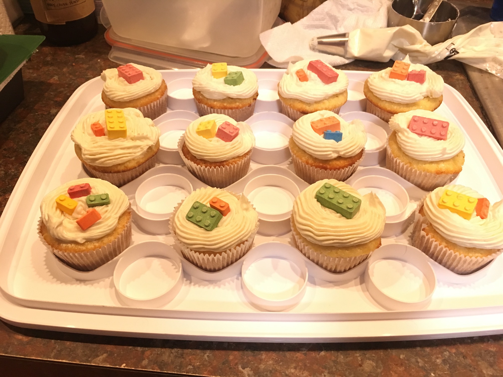 Katt made some really good cupcakes for the birthday party. <a href=