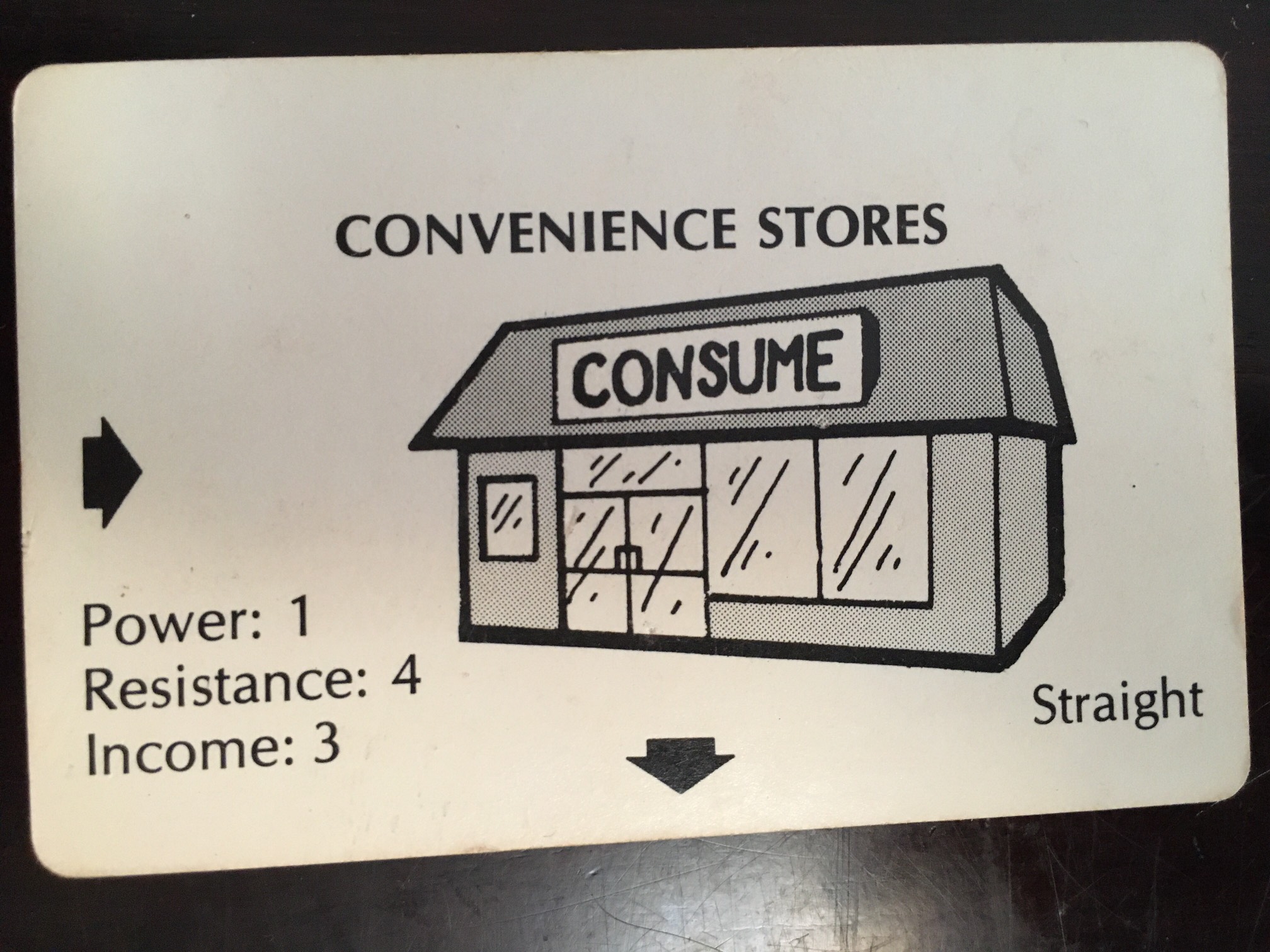 I came across some old school Illuminati cards in the basement. I would like to run a convenience st
