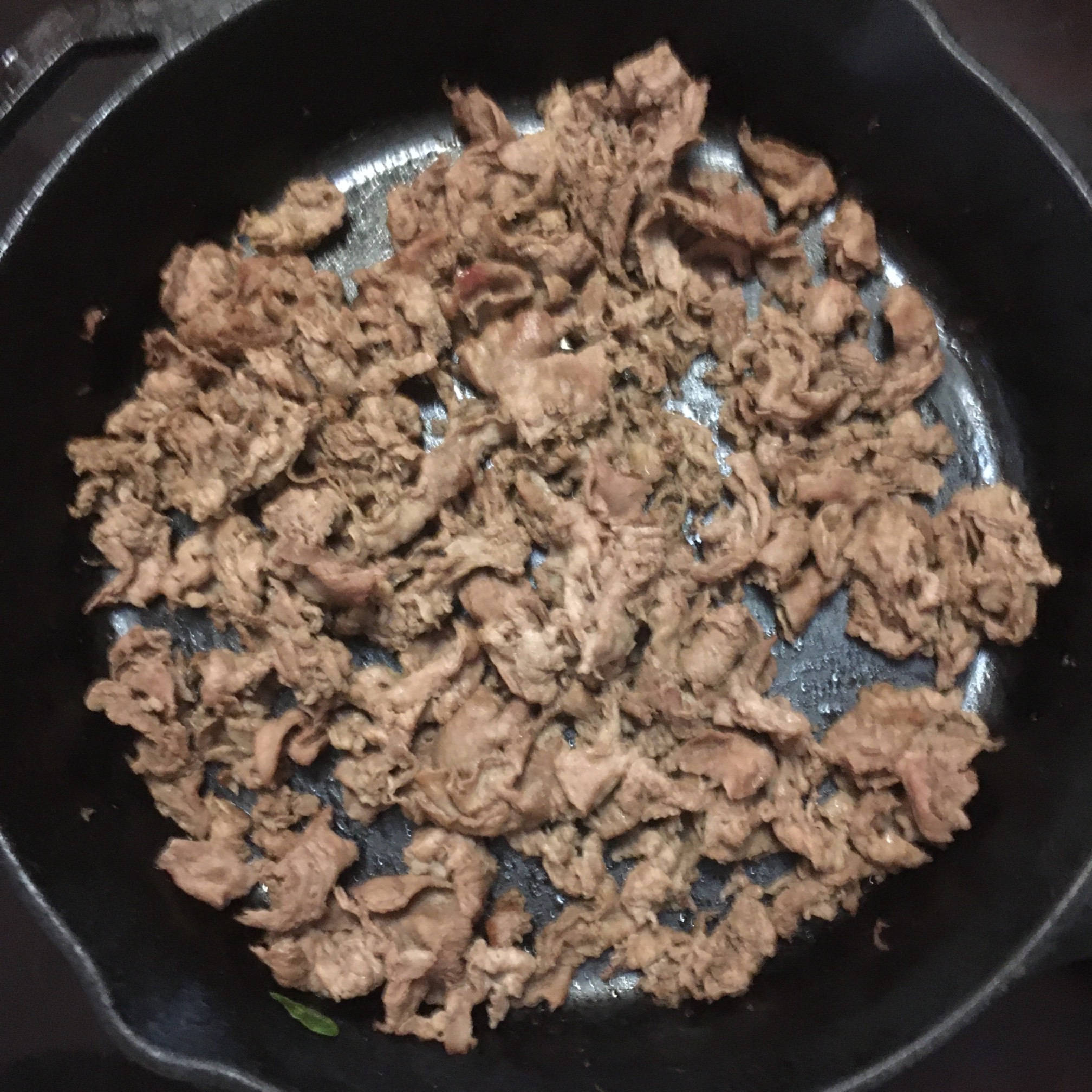 I like how this dish is literally just beef with oil and salt.