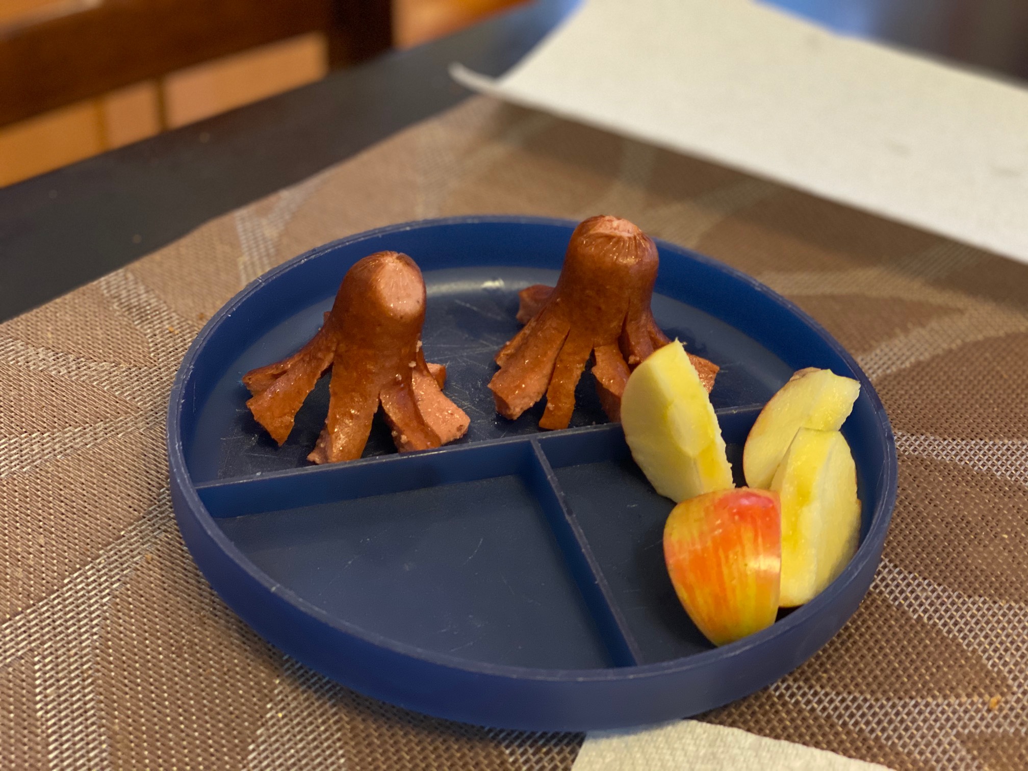 I’m getting better at octopus cut!