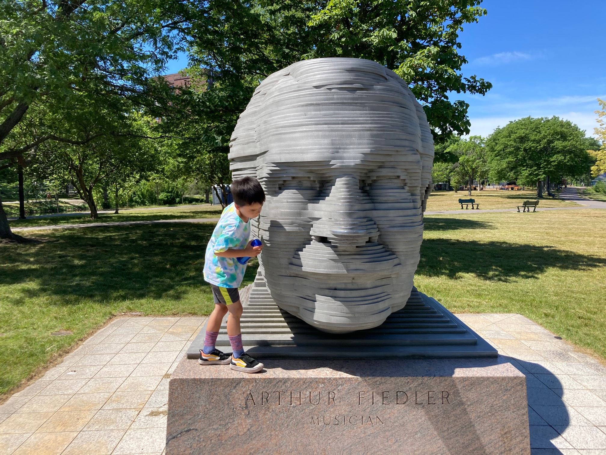 I wonder if Arthur Fiedler was self-conscious about any of his facial features.