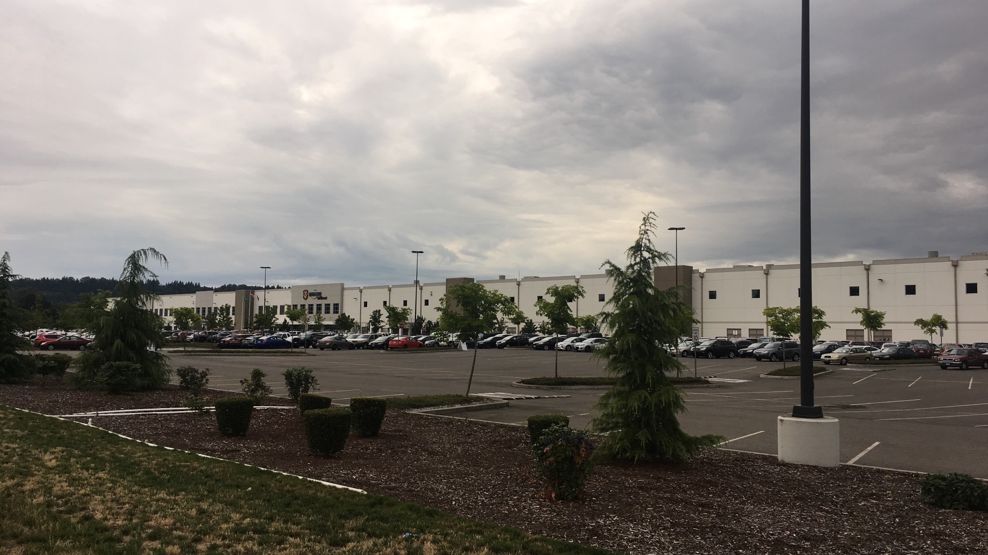 We're in Seattle. Here's an Amazon fulfillment center near us.