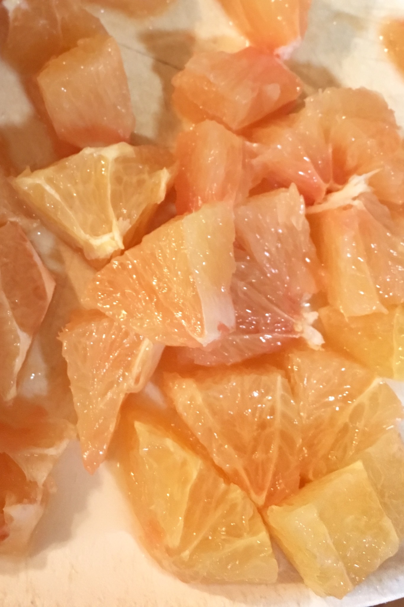 Grapefruit overhead