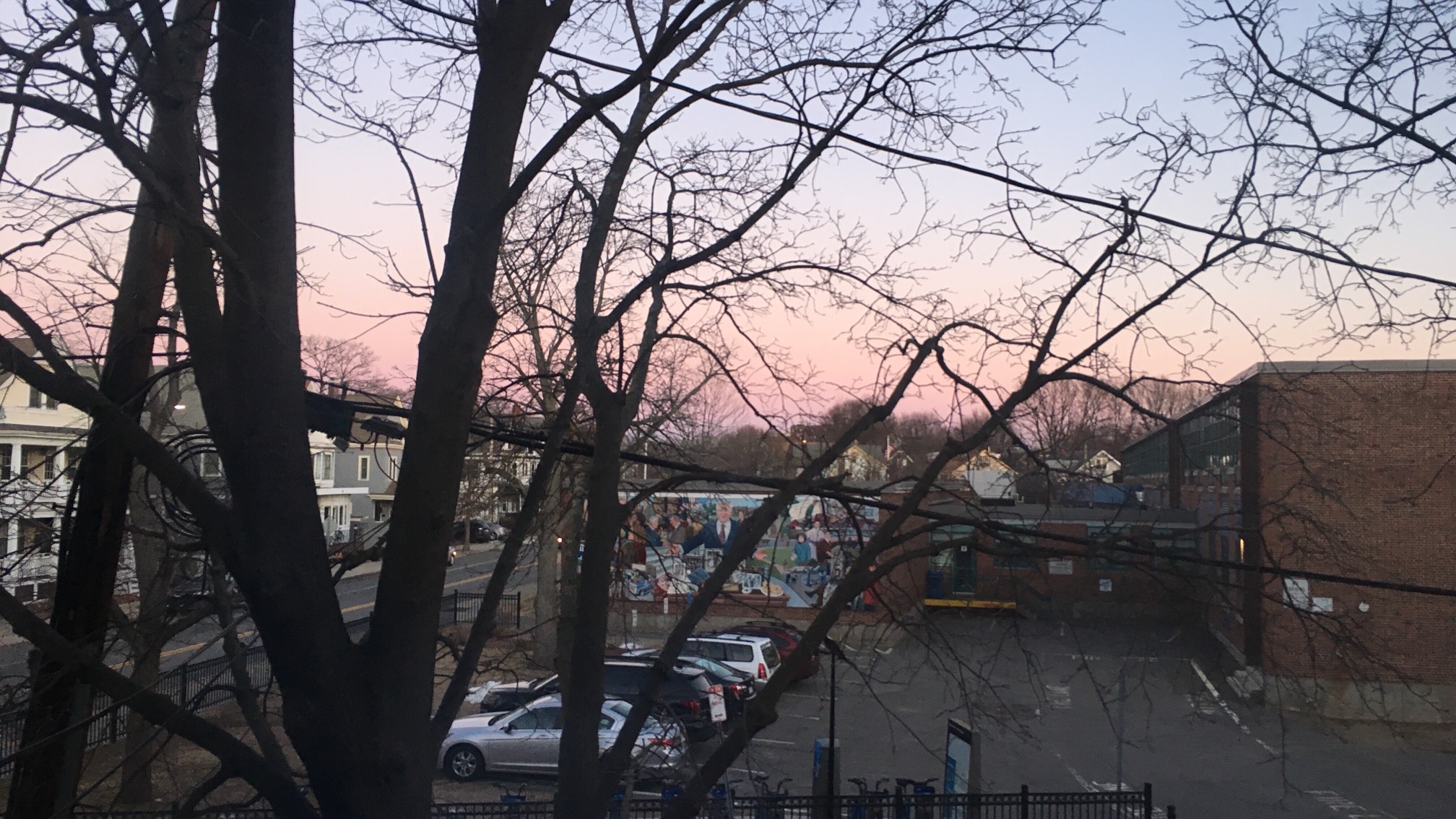 I liked this really low-key sunset.