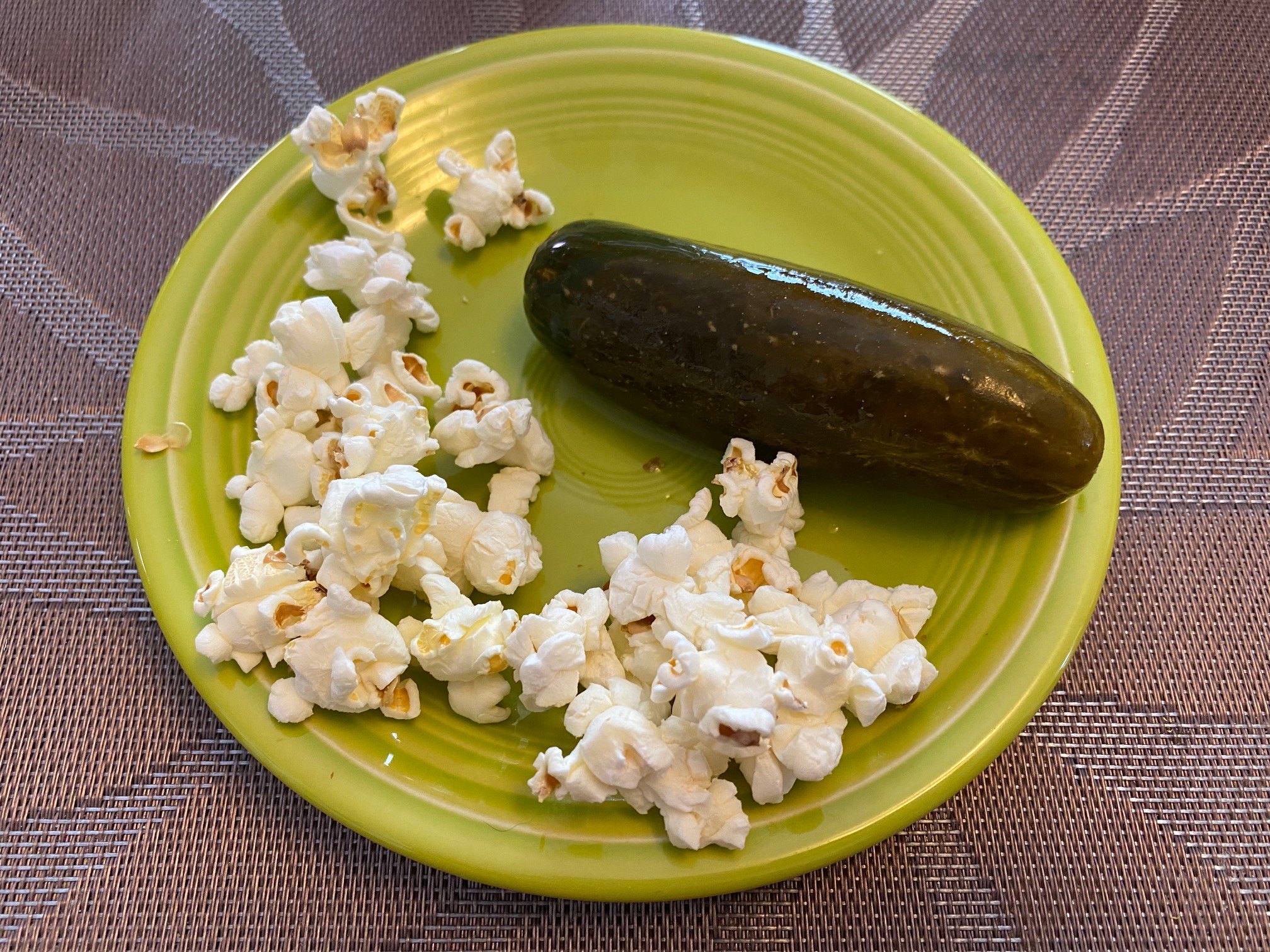 This is a surprisingly good combo. I can see why they made a popcorn flavor with this, even though I