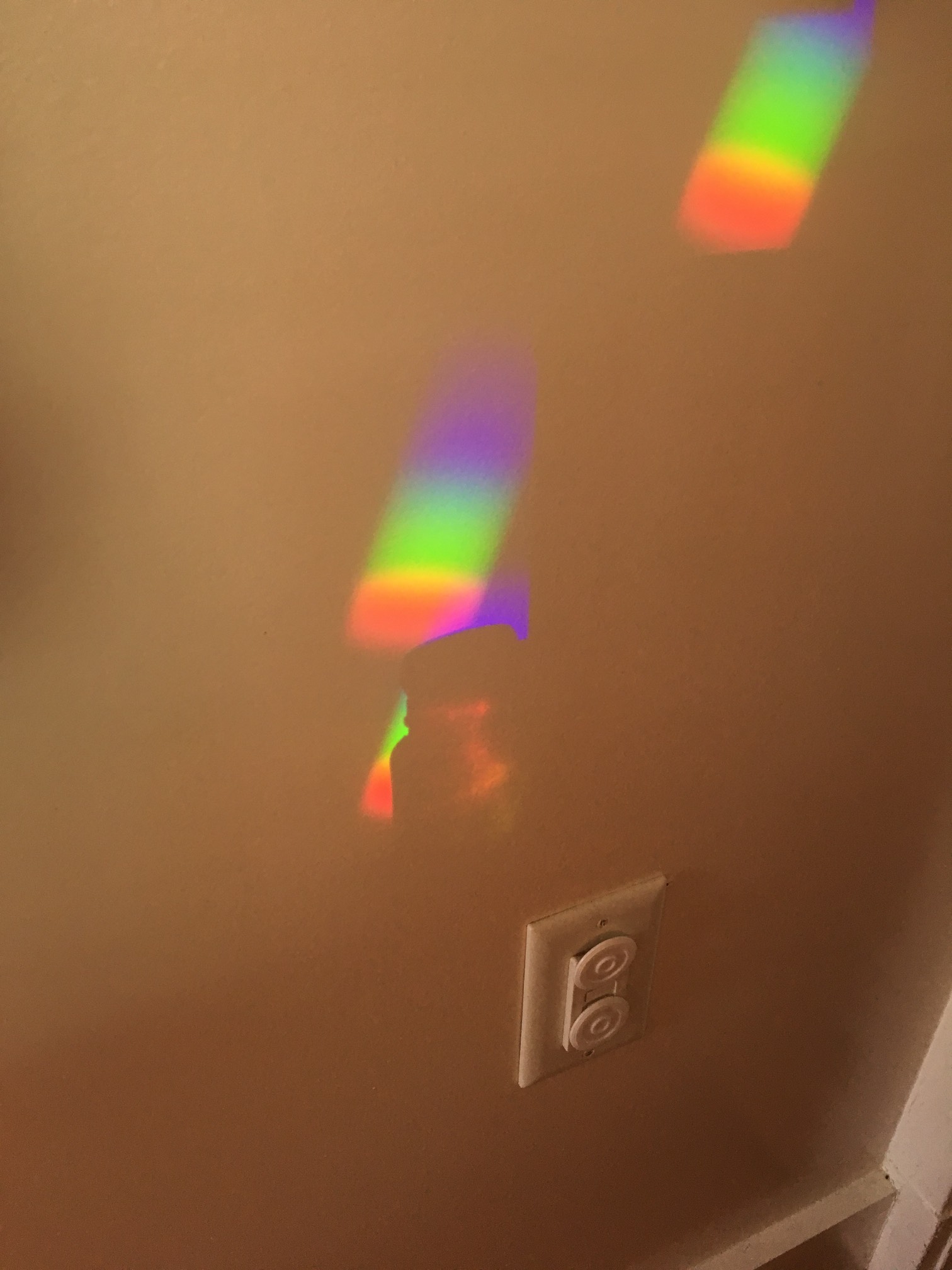 Rainbow salt shaker