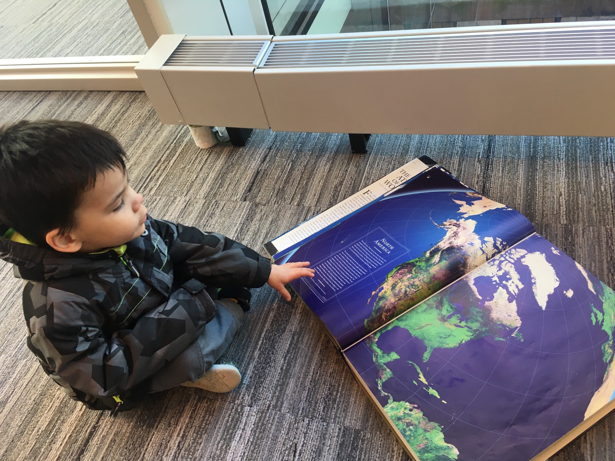 Learning about where his friend is going.