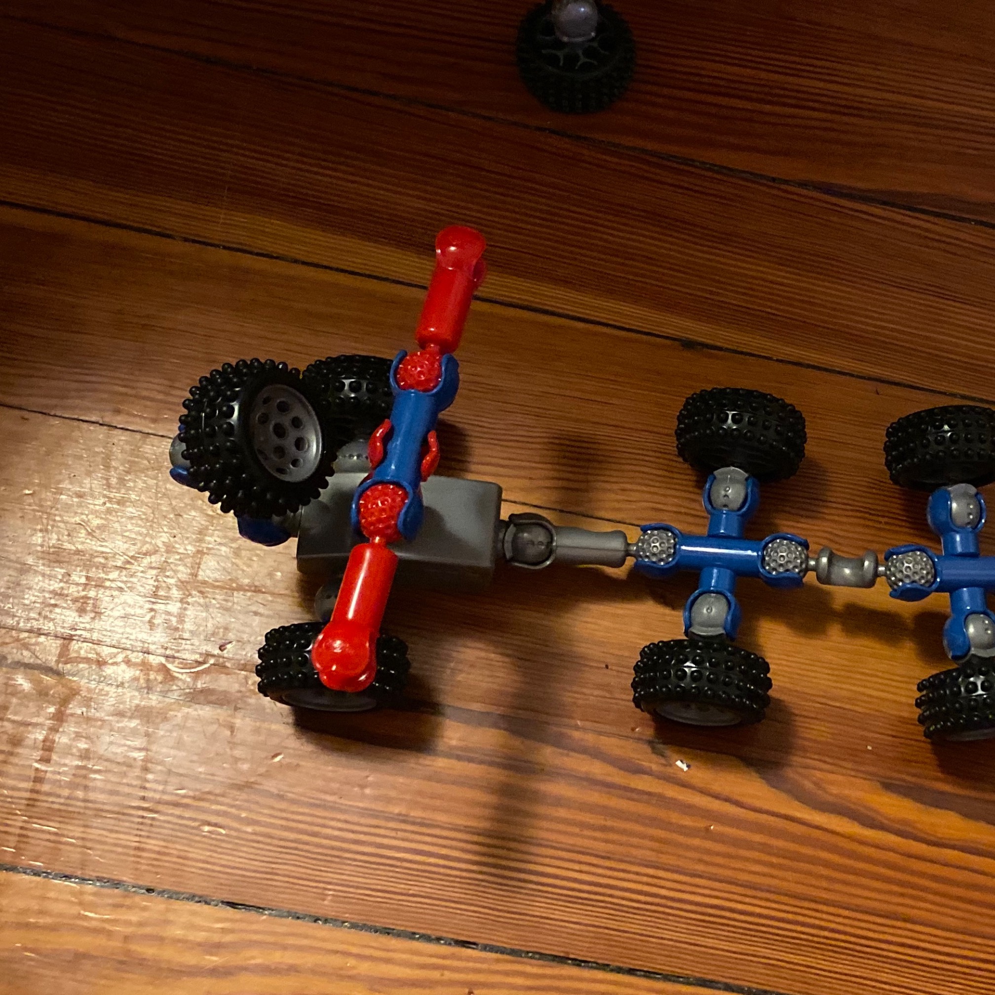 Idea: car in which your steering wheel is just like the rest of the wheels on your car