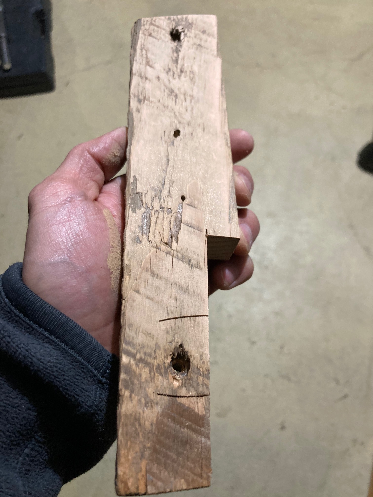 Well, the Goodwill palm sander is good, at least. It sands.