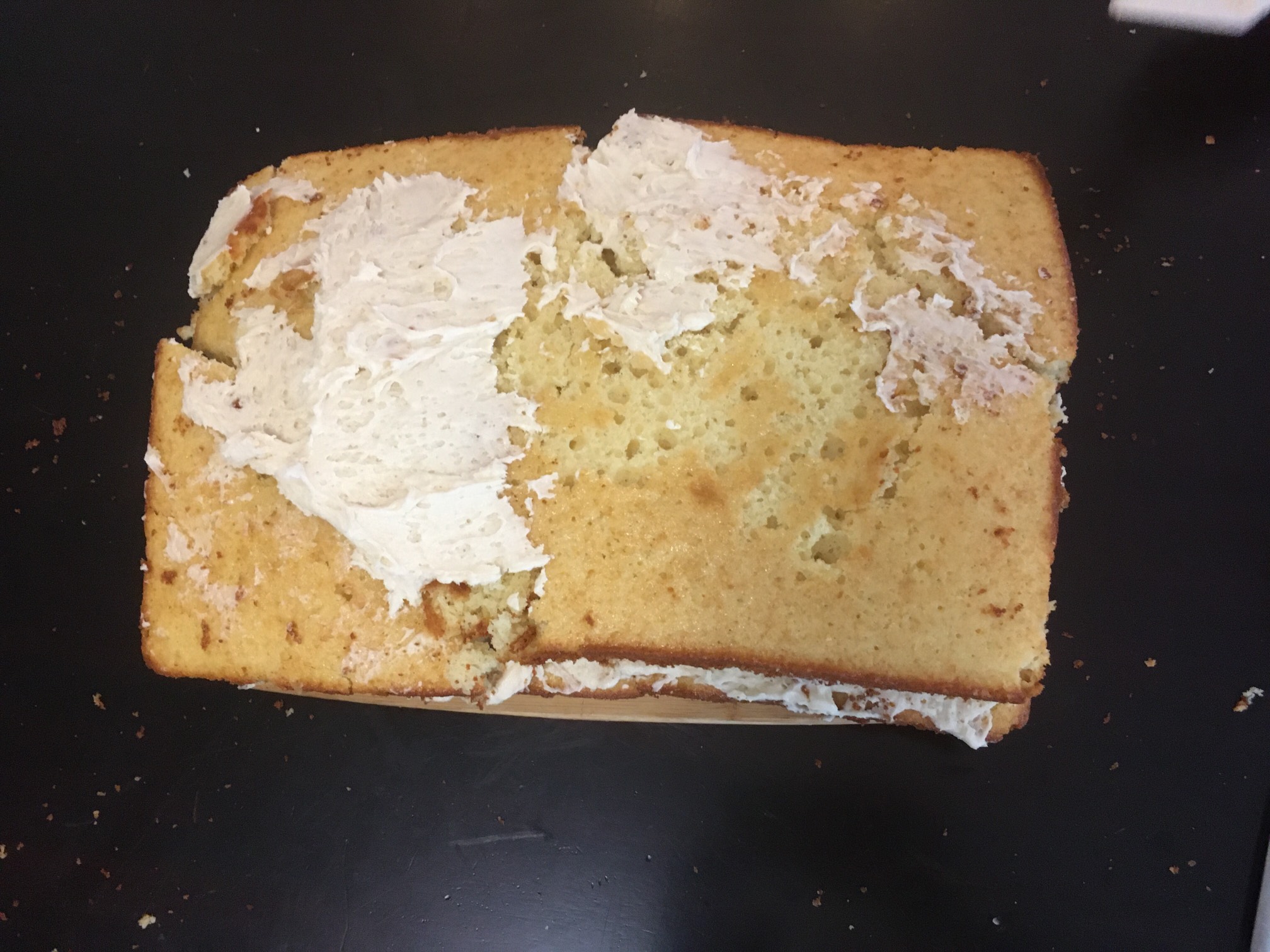 We thought there would be enough frosting to cover all of the structural problems, but we ran out. I