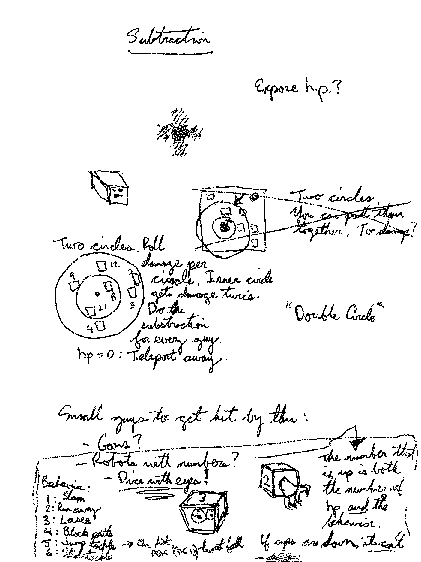 Another thing I’m sure would raise some hackles: I’m trying to think of ways to work some more subtr