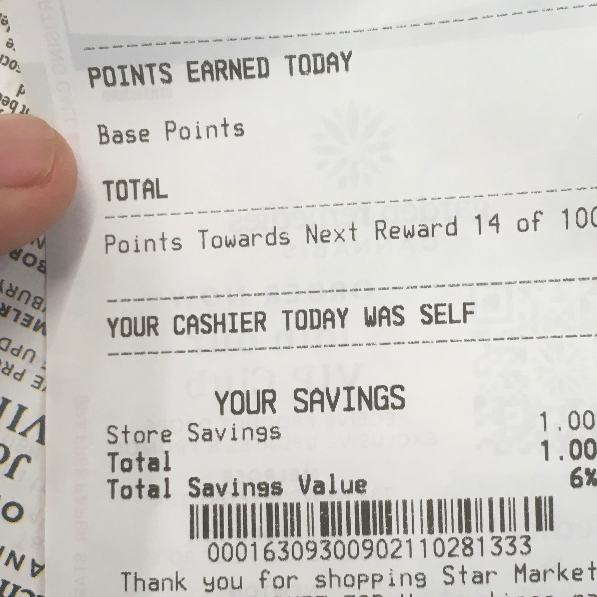 Your Cashier Today Was Self is a good album name.